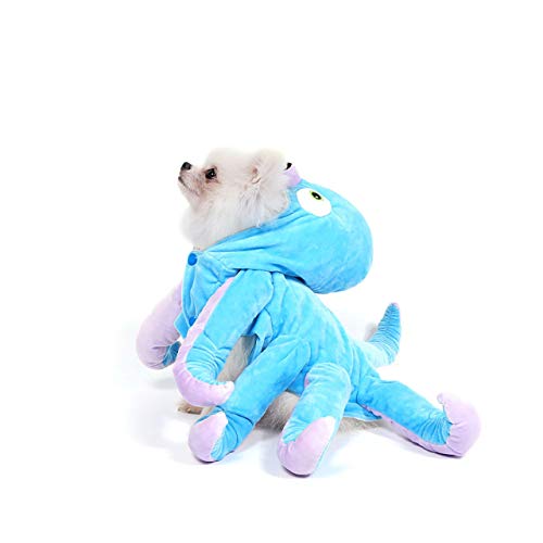 Filhome Dog Octopus Costume Pet Halloween Christmas Cosplay Costumes Funny Puppy Cat Winter Coat Hoodie Outfits Clothes #TOP5