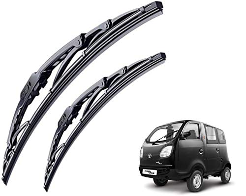 Image of WolkomHome High Performance OE Car Wiper Blade Replacement set of 2 Pc Right 16 inch Left 16 inch for Tata