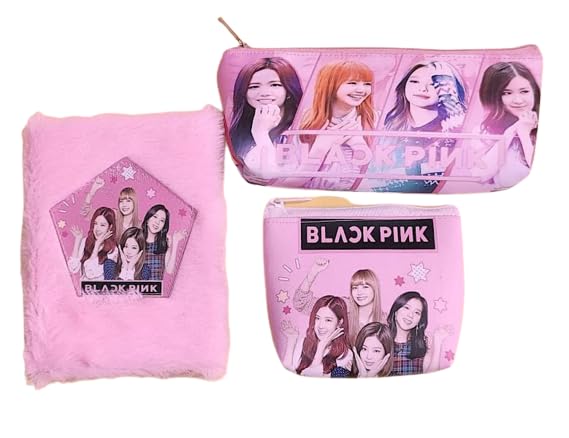 AMANVANI (Pack of 1 Set Include 3 Items) Stationary Combo Girls Fur Diary for Kids Pencil Pouch for Girls Cartoon Coin Pouch for Kids Girls (B0BZ48ZV1R) Amazon Price History, Amazon Price Tracker