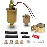 E8012S Universal Electric Fuel Pump Low Pressure 5-9 PSI 12V w/Installation Kit For Gas Diesel Inline HEP-02A