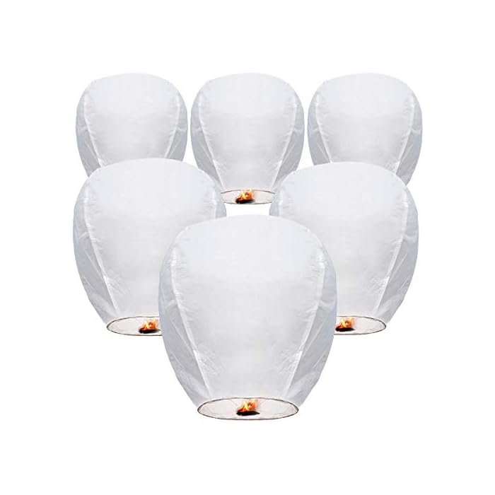 Buy Sky Lanterns Paper Lanterns 100 Biodegradable Environmentally