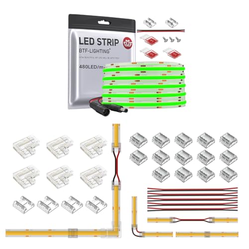 Tira LED Verde Flexible Alta Densidad 16.4FT BTF-LIGHTING miniatura 1