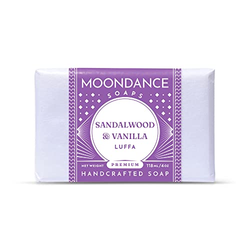 Sandalwood Vanilla Soap - Handmade Soap For Softer Skin With Cocoa Butter, Shea Butter, Sweet Almond, Fragrance And Essential Oils By Moondance Soaps (One Bar, 4 Oz) #TOP1