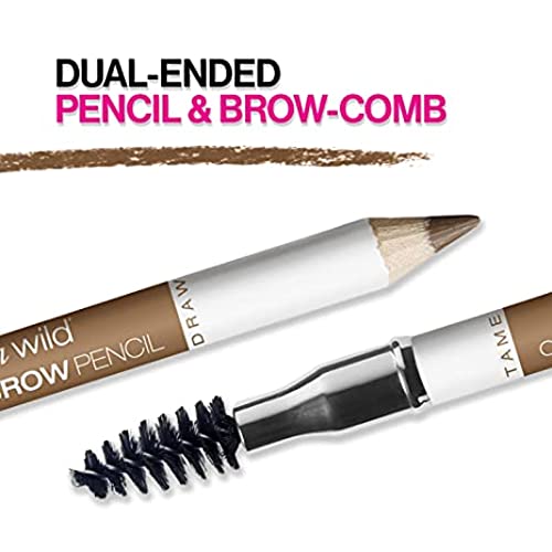 Wet n Wild Color Icon Brow Pencil, Eyebrow Pencil with Double Tip and Comb to Keep the Brows in Place, 2 in 1, Intense and Long-lasting Color, Brunettes Do it Better Paraben & Cruelty Free-0.7g - Image 4