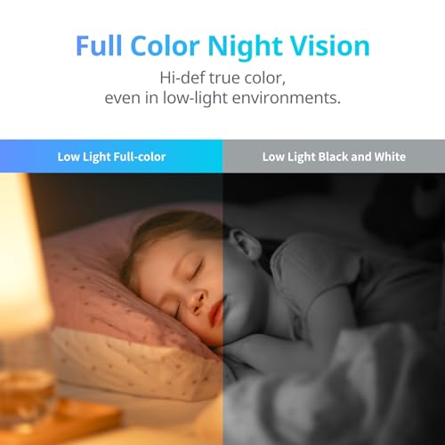 SwitchBot 2K Indoor Security Camera, Wi-Fi Indoor Surveillance Camera with 360°/115° Field of View, Person Detection, Motion Tracking, 2-Way Audio, IR Night Vision, Compatible with Alexa, 2.4Ghz - Image 2