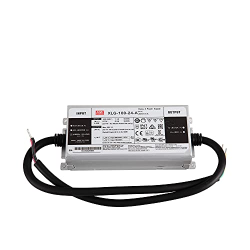 XLG-100-24-A LED zasilacz transformator Mean Well XLG-100-24-A transformator LED, 96 W, 24 V DC, 4000 mA transformator LED do oświetlenia LED