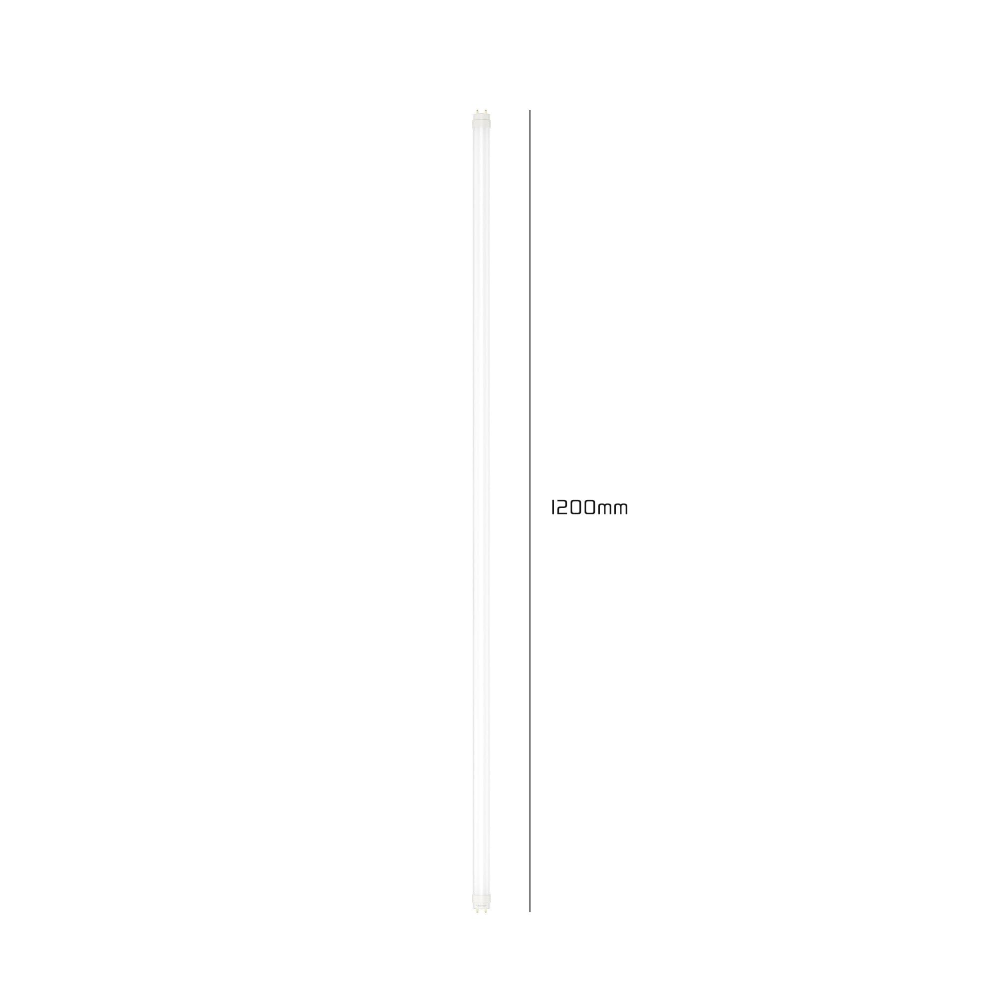 Ledvion - 25X Tubo LED TL 120CM con arrancador LED incluido, 18W, 4000K, 100lm/W, 30.000 horas de vida útil