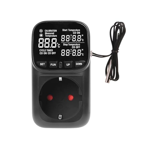 Régulateur de température numérique 230V chauffage refroidissement