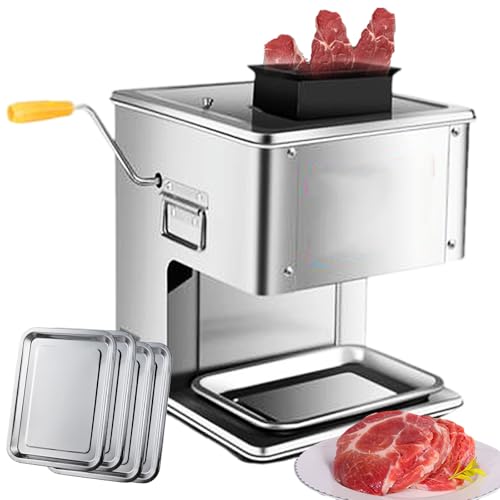 Cortadora eléctrica de carne 850W acero inoxidable