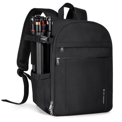 K&F CONCEPT Mochila de Cámara 13L, Ligera e Impermeable, para Fotos Profesionales, Compatible con...