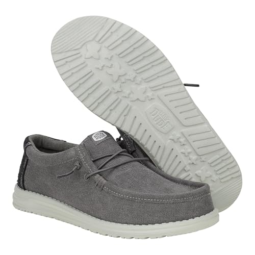 Image of HEYDUDE Men's Wally Workwear | Men's Shoes | Men's Slip-on Loafers | Comfortable & Light-Weight
