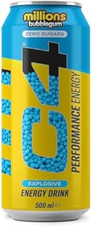 C4 Performance Energy Drinks Millions Bubblegum 500ml (12 Pack) | Sugar Free Energy Drink with 160mg Caffeine, 250mg Betaine, 1050mg Taurine | Low Calorie Fizzy Drinks for On The Go Energy and Focus