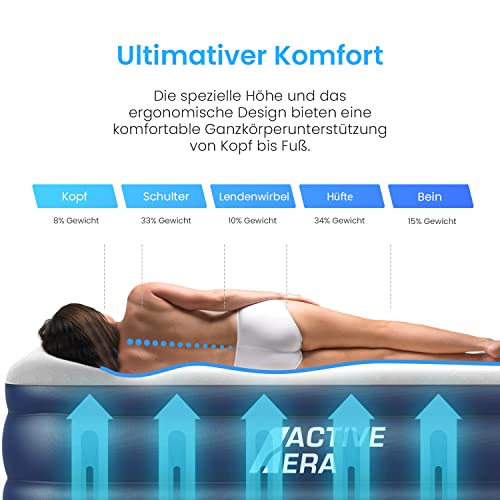 Luftbett Active Era Premium für eine Person, selbstaufblasend