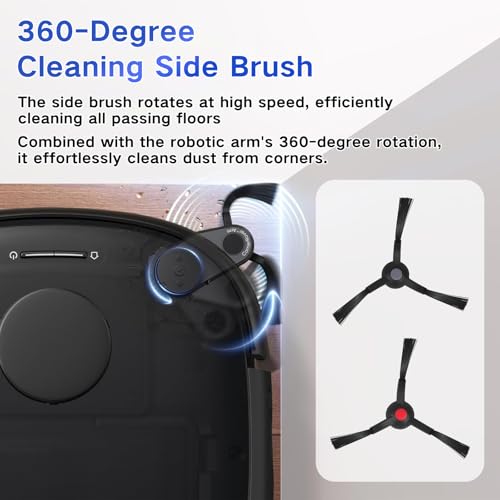 Image of Replacement Parts for Eufy C28 Robot Vacuum Cleaner Accessories, 1 Roller Brush, 2 Roller Mop, 4 Filter, 6 Side Brush, 6 Dust Bag