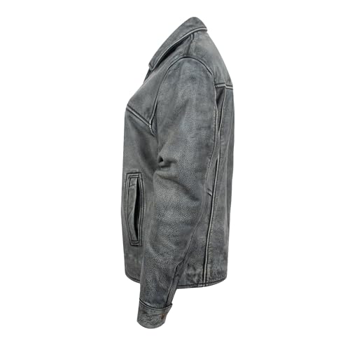 STS Ranchwear Womens Rifleman Stone Wash Leather Leather Jacket3