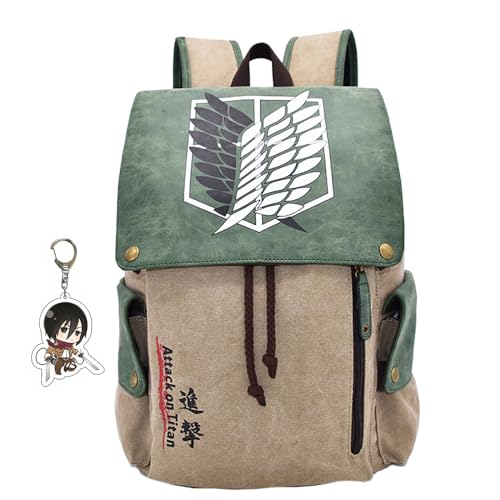 XIYOUMI Anime Dos Sac pour Attack-On-Titan-Cosplay-Sac-à-Dos 42x27cm