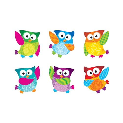Hibou étoiles mini accents variés