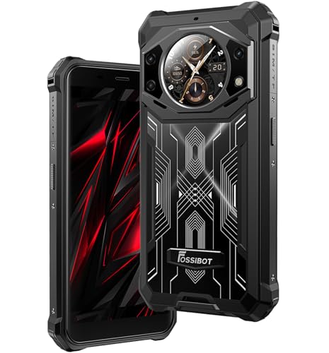 FOSSiBOT F101 Pro téléphone incassable avec écran arrière fonctionnel et 15Go RAM