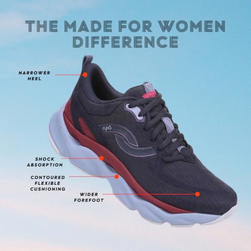 Ryka Women's Rezorb Max Walking Shoes Academy Blue 7 M by Ryka - Image 5