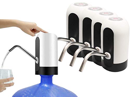 Kit c/5 Bomba Elétrica P Garrafão Galão Água Recarregável