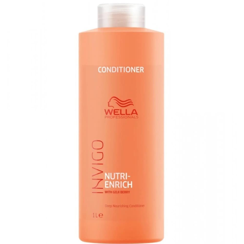 Wella INVIGO Nutri-Enrich Deep Nourishing Shampoo 1000ml and Conditioner 1000ml