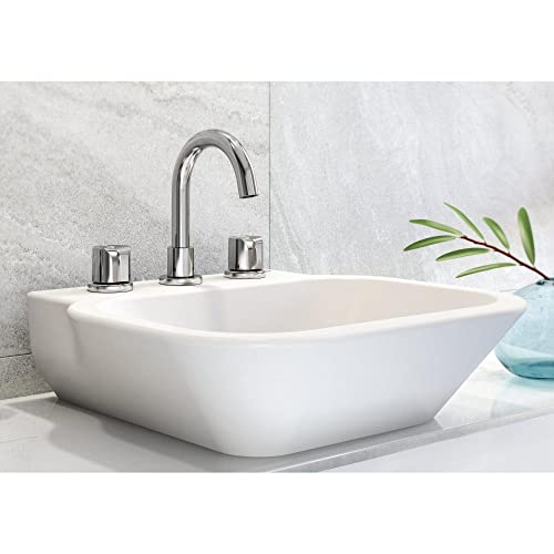 Misturador Lavatório Mesa 3 Furos Bica Alta Com Válvula Debba Cromado - Roca Roca Debba Cromado