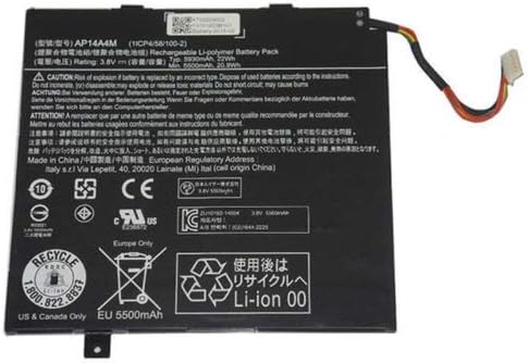 (_Click on the right: See All ..._) 3.8V 22Wh AP14A4M Laptop Battery Suitable for Acer Switch 10 SW5-012 Series 10.1 Tablets SW5-012-15RJ ICONIA TAB 10 A3-A3