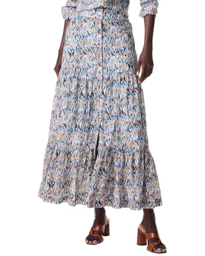 NIC+ZOE Women's Up Beat Ikat Tiered Skirt