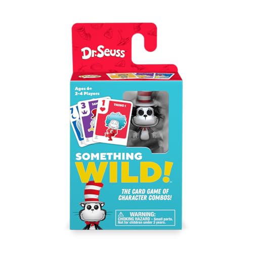 Funko Something Wild! Dr. Seuss with Cat in The Hat Pocket Pop! Card Game for 2-4 Players Ages 6 and Up