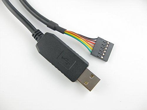 Green-utech USB UART TTL 3.3v/3V3 Serial Console Cable for Galileo Gen2 Board Compatible with FTDI TTL-232R-3V3/TTL-232R_RPi