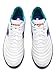Diadora Brasil Elite Turf Soccer Shoe - Water-Resistant Suprellsoft, Non-Slip PU Heel Lining, Flex Points on Insole, Fine Craftsmanship, White/Navy, 8