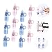 Holibanna 48pcs Acrylic Baby Bottle Newborn Crafts Charm, 2.7X1.1CM, 67Q6GEY3155505CK