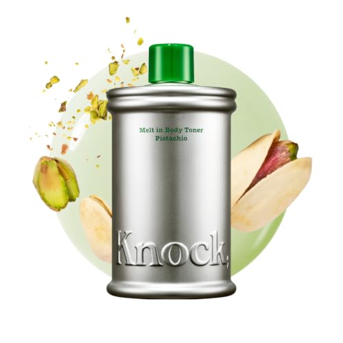 Image of Knock Melt-In Body Toner Pistachio, Milky Body Moisturizer with Ceramide