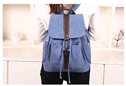 SQLP Zaino Scuola Donna/Uomo Viaggio Zainetto