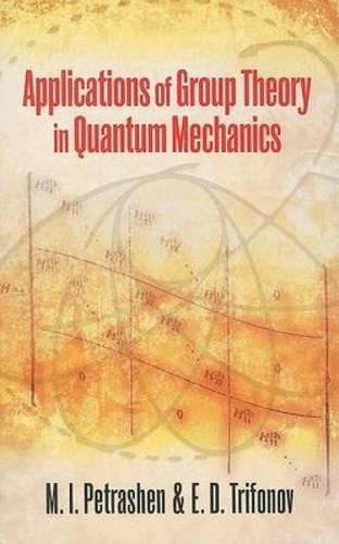 Applications of Group Theory in Quantum Mechanics