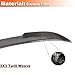 MCARCAR KIT Real Carbon Fiber Trunk Spoiler for BMW 2 Series F22 Coupe and F87 M2 2014-2020 Rear Boot Lid Highkick Tail Wing Lip 220i 228i 230i M235i M240i, NOT for M2 Competition (Style C)