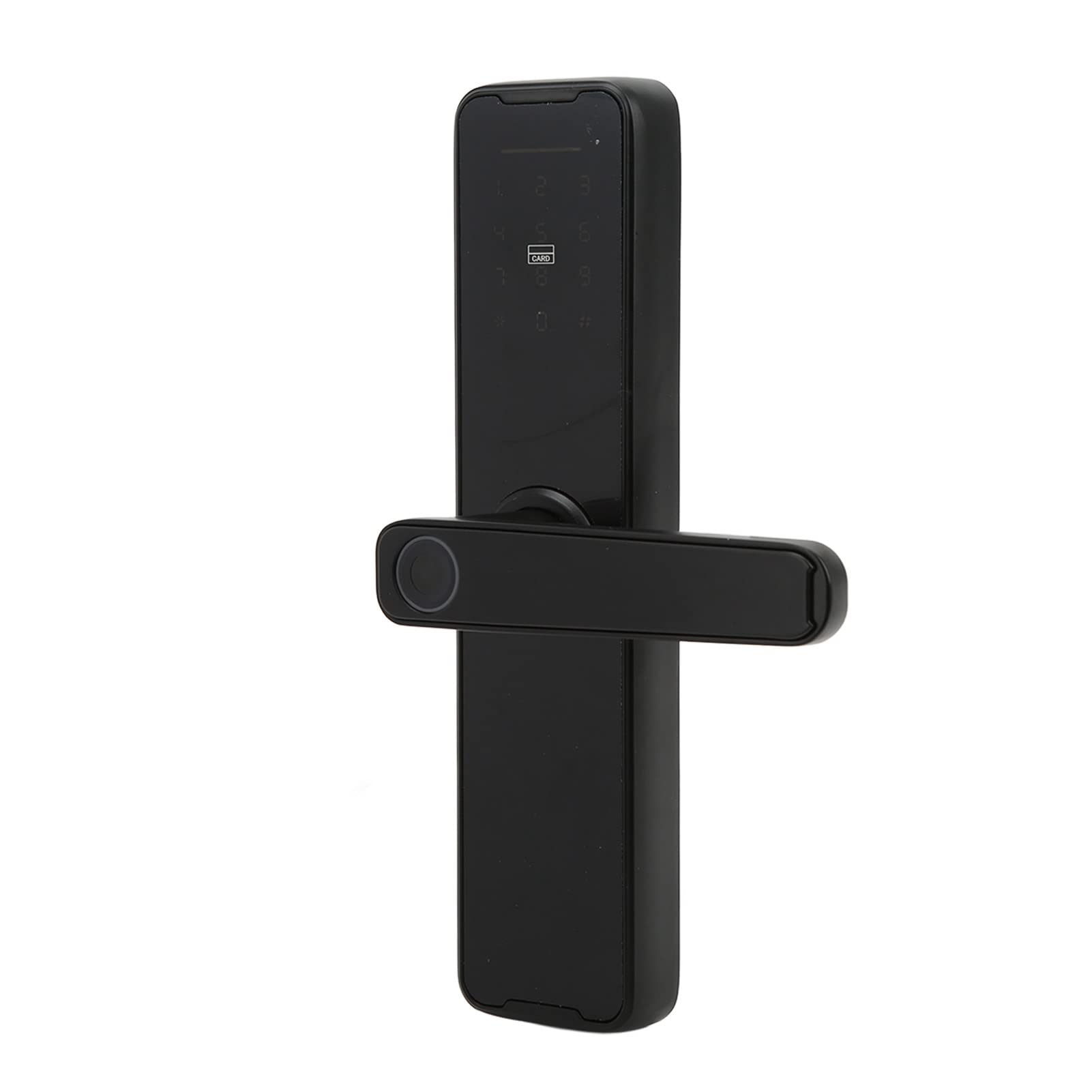 Cerradura de Puerta con Huella Dactilar, Volumen Ajustable, Diseño Flexible, Cerradura de Contraseña Inteligente Segura para Oficina, Apartamentos y Hogar
