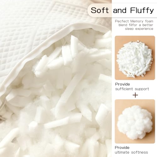 Jecqbor 10lbs Memory Foam + Fiber