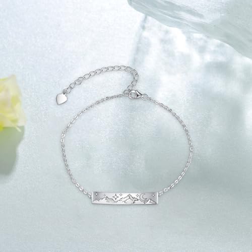 Dont Let The Hard Days Win Bracelet 925 Sterling Silver Inspirational Bracelets Motivational Bracelets Jewelry Gifts for Hard Times Women3