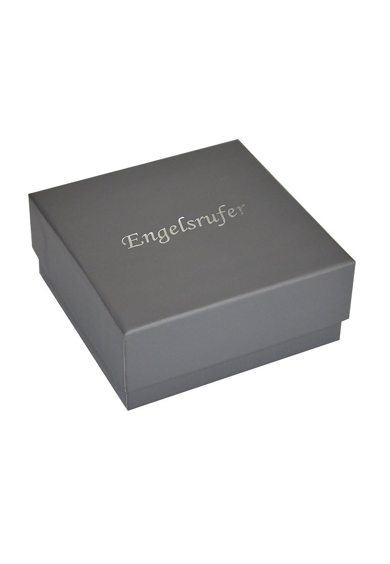 Engelsrufer Fußkettchen für Damen mit Anhänger, 925er Sterlingsilber rhodiniert, oder Edelstahl, verstellbare Länge, nickelfrei, Allergiker geeignet