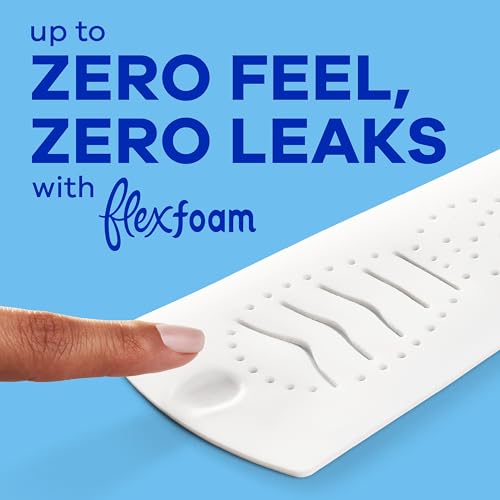 Image of Always Infinity Feminine Pads for Women, Flexfoam Pads with Wings, Size 1, Regular Absorbency, Unscented, 108 Count (3 Packs of 36)