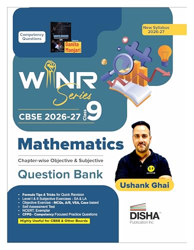 WINR Series CBSE 2026-27 Class 9 Mathematics Chapter-wise Objecti...