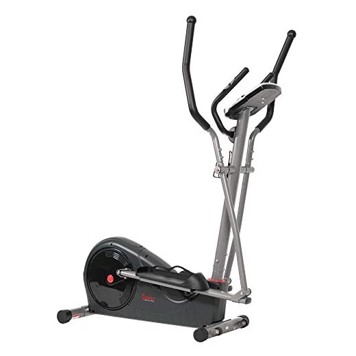 Sunny Health & Fitness Full Body Workout Elliptical Trainer with Pre-Programmed Digital Performance Monitor, Low Impact Exercise, Optional Bluetooth with Exclusive SunnyFit® App - SF-E320002