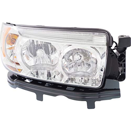 Carlights360: For 2006 2007 2008 Subaru Forester Headlight Assembly Passenger Side W/Bulbs Dot Certified For Su2503119 #TOP2
