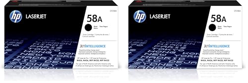 Image of HP 58A (CF258A) Black Original Toner Cartridge,(Pack of 2)