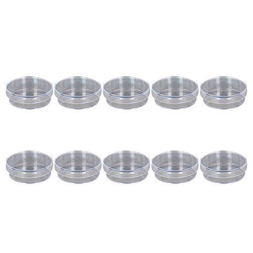 Produktbild von Othmro Runde Petrischale Aus Kunststoff – 90 X 15 Mm, 10 Stück, Mit Deckel, Für Zellkultur Und Experimente
