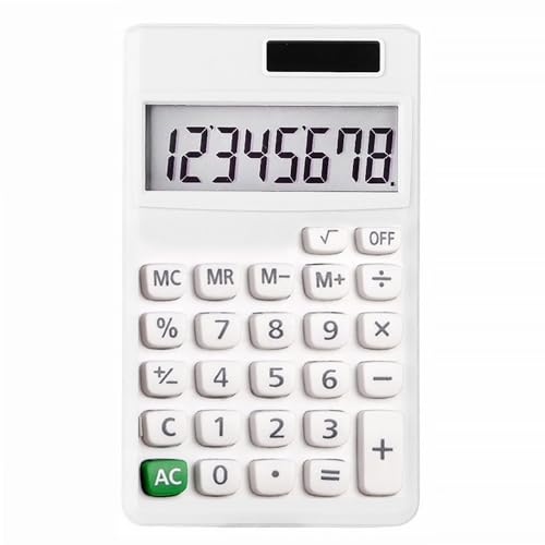 ミニ電卓 ポータブル電卓 ソーラー 8桁 ポケットサイズ かわいい 小型計算器 軽量 キャンディカラー 省エネ オフィス 学校 学生 学習用品 文房具用品 TGJSQ0616