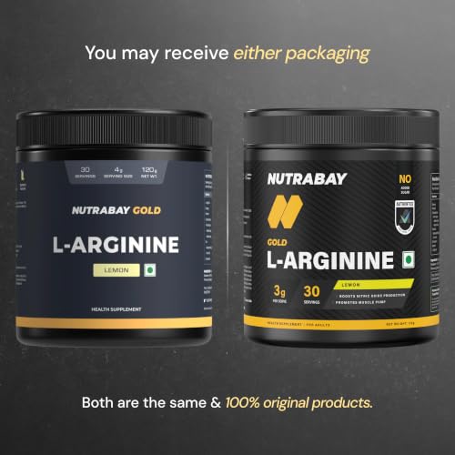 Nutrabay Gold L-Arginine Powder 120g Lemon - Image 3