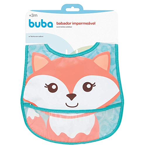 Babador com Bolso Raposa, Buba, Multicor