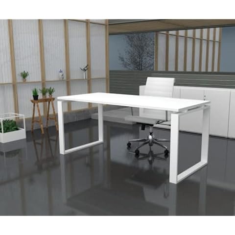 OFICIT Mesa de Oficina con Gran Amplitud (180x80, Blanco) Cover